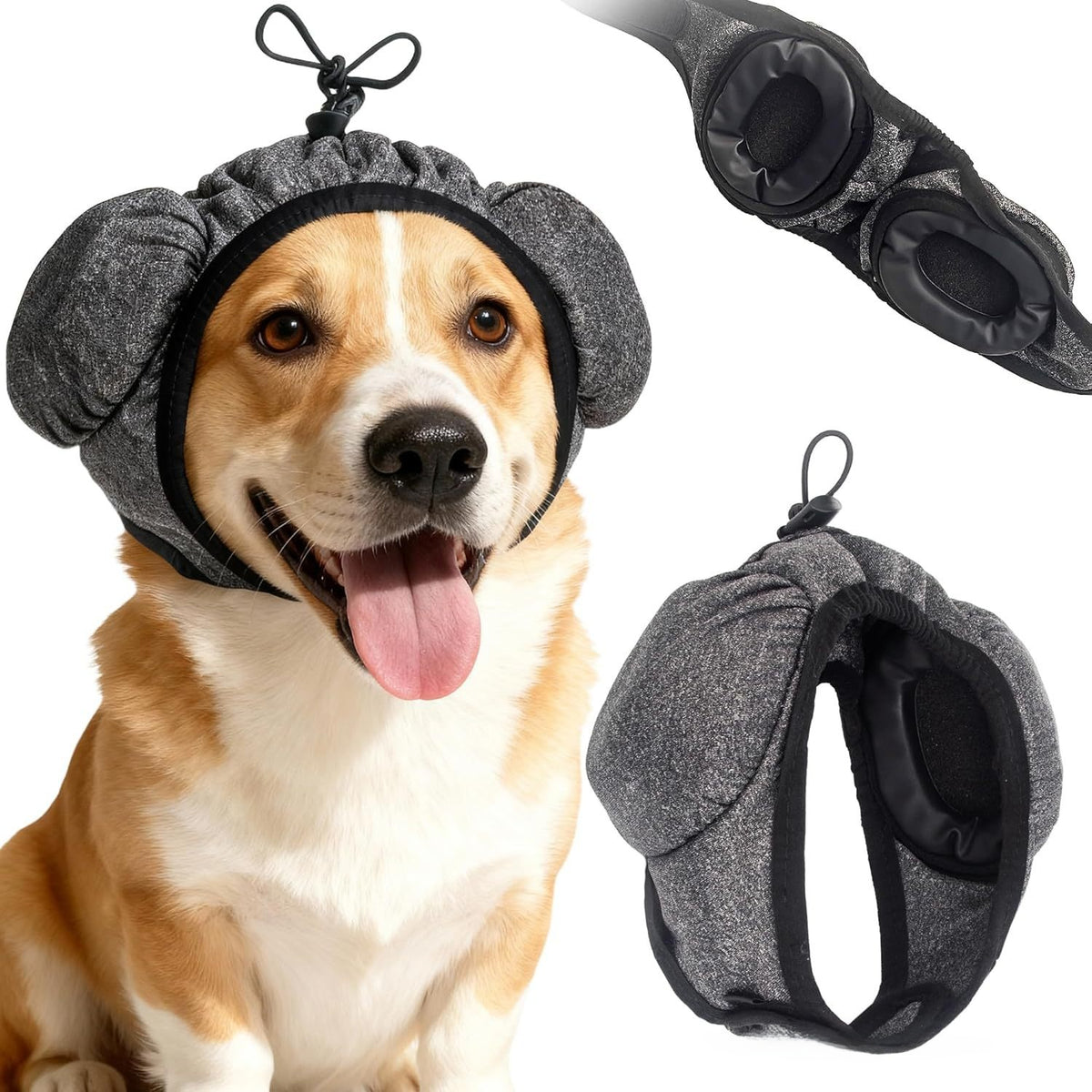 WaggleWise Calm Ears – Noise Protection Ear Muffs for Dogs
