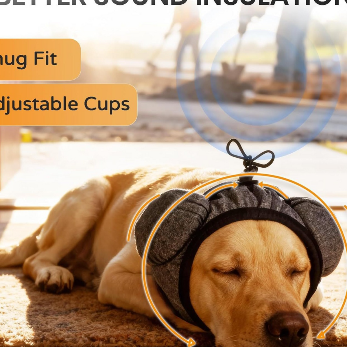 WaggleWise Calm Ears – Noise Protection Ear Muffs for Dogs