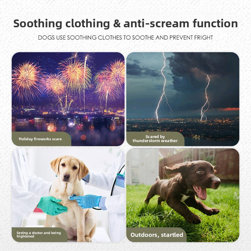 WaggleWise Calming Vest – Anxiety Relief Wrap for Dogs