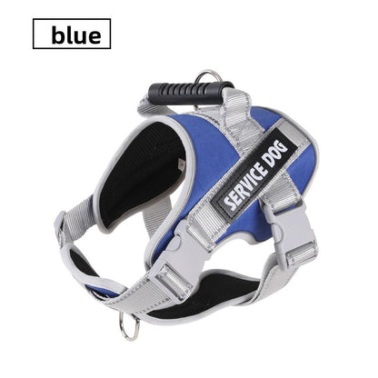 WaggleWise No-Pull Dog Harness – Shock-Absorbing & Reflective