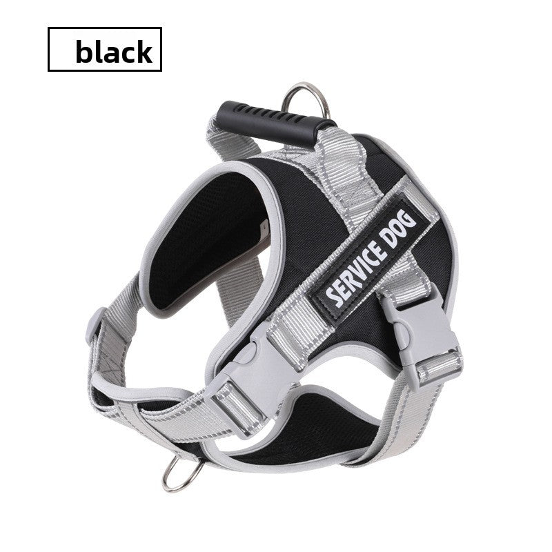 WaggleWise No-Pull Dog Harness – Shock-Absorbing & Reflective
