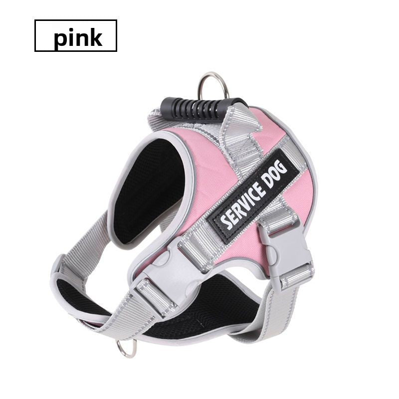 WaggleWise No-Pull Dog Harness – Shock-Absorbing & Reflective