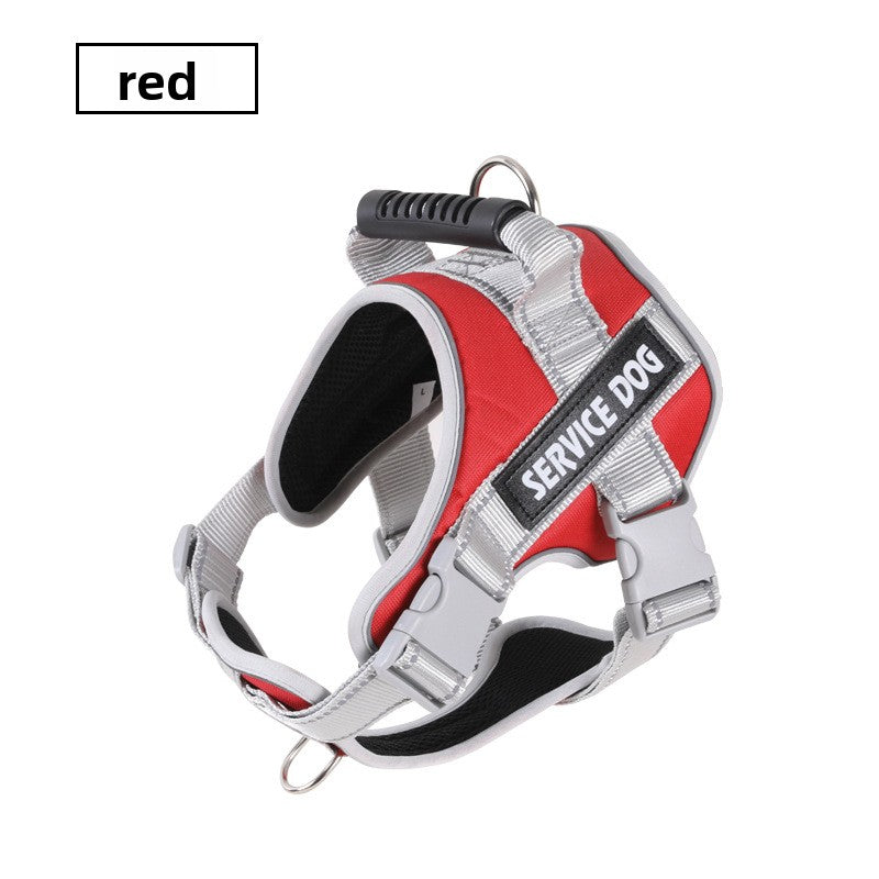 WaggleWise No-Pull Dog Harness – Shock-Absorbing & Reflective