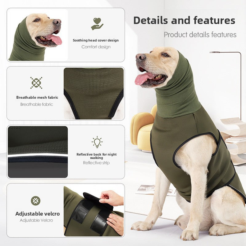 WaggleWise Calming Vest – Anxiety Relief Wrap for Dogs