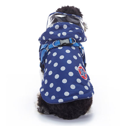WaggleWise Winter Dog Coat – Waterproof, Fleece-Lined & Reflective